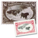 M7172 - 1898 #292 Cattle in Storm,HU,#3209h free