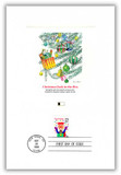 4901460 - 1993 Christmas Puppet Self-Adhesive Proofcard