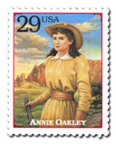2869d - 1994 29c Legends of the West: Annie Oakley