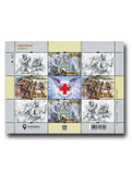 MFN637 - 2024 War Angels: Medical Support in the Field, Mint Sheet of 4, Ukraine
