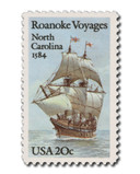2093 - 1984 20c Roanoke Voyages