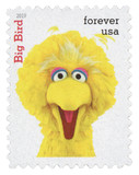 5394a - 2019 First-Class Forever Stamp - Sesame Street: Big Bird