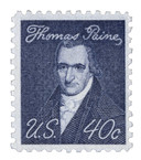 1292 - 1968 40c Prominent Americans: Thomas Paine