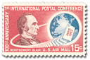 C66 - 1963 15c 1st International Postal Conference