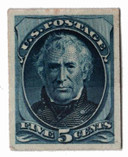 185P4 - 1879 5c blue
