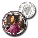 CNS1094 - Elvis Presley "First Session with Scotty and Bill" US Half Dollar Commemorative Coin