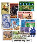 MP1215 - Bechuanaland & Botswana, 300 Different Stamps