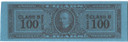 TC2525b - 1954, 100 Cigar Revenue Tax Stamps - Class B, Series 124