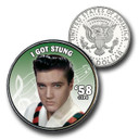 CNS2038 - Elvis Presley "I Got Stung" US Half Dollar Commemorative Coin