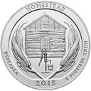 CNNEHN25P -  2015 Homestead National Monument of America Quarter, P Mint