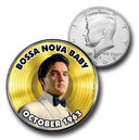 CNS16024 - Elvis Presley Gold "Bossa Nova Baby" US Half Dollar Commemorative Coin