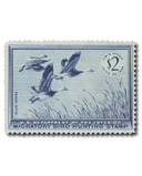 RW22 - 1955 $2.00 Federal Duck Stamp - Blue Geese