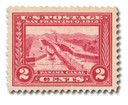 398 - 1913 2c Pedro Miguel Locks, Carmine, Perf. 12