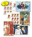 M5968 - Princess Diana Mint Sheet Collection, Set of 6, Worldwide