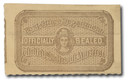 OX9 - 1895 Post Office Seal - gray brown
