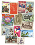 Cambodia 600 Different Stamps Collection