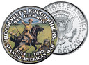 CNS206 - JFK 50c Roosevelt's Rough Riders