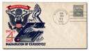 IC 1945R - 1945 Inauguration Cover - President Franklin D. Roosevelt