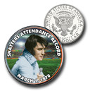 CNS1117 - Elvis Presley "Shatters Attendance Record" US Half Dollar Commemorative Coin
