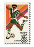 C104 - 1983 28c 23rd Summer Olympics '84, Soccer