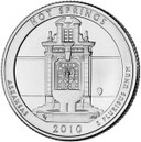 CNARHS25P - 2010 Hot Springs National Park Quarter, P Mint