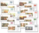 2624a-29a - 1992 Voyages of Columbus, Set of 16 First Day Covers