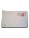 UY34 - 1981 13c Postal Card, Robert Morris, Pale Orange Brown