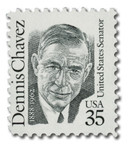 2186 - 1991 35c Great Americans Series: Dennis Chavez