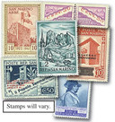 MP1819 - San Marino, 800 Different Stamps