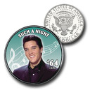 CNS2055 - Elvis Presley "Such a Night" US Half Dollar Commemorative Coin