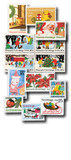 1843/2428 - 1980s Contemporary Christmas, Collection of 13 Stamps