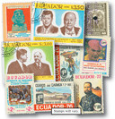 MP1398 - Ecuador, 1000 Different Stamps