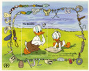 MDS279B - 1991 Disney Commemorates International Literacy Year, Mint Souvenir Sheet, Gambia