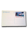 UX163 - 1992 19c Postal Card - America's Cup
