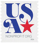 5061 - 2016 5c USA and Star, nonprofit