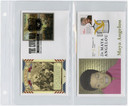 GS943 - First Day Cover Pages, Clear, 2-Pocket, 8 1/2 x 9 5/8, Set of 10