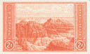 757 - 1935 2c Grand Canyon, Arizona, Red, Imperf.
