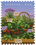 4915 - 2014 First-Class Forever Stamp - Farmers Markets: Plants