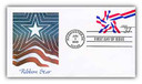 U649 - 2002 37c Ribbon Star 6 3/4 PSE FDC