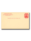 UX25 - 1911 2c Ulysses S. Grant, Red, Cream, Postal Card