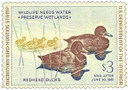 RW27 - 1960 $3.00 Federal Duck Stamp - Redhead Ducks
