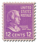 817 - 1938 12c Zachary Taylor, Bright Mauve
