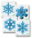 4113-16 - 2006 39c Contemporary Christmas: Holiday Snowflakes, ATM booklet