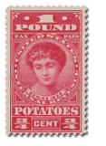 RI1 - 1935 3/4c Potato Tax Stamp, Carmine Rose