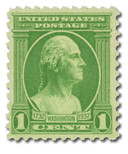 705 - 1932 1c Washington, Green
