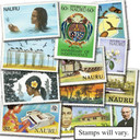 MP1076 - Nauru, 75 Different Stamps