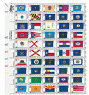 FG - 50 State Flags Mint Sheet