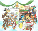 MDS217B - 1984 Disney Celebrates with Christmas Around the World - Christmas in England, Mint Souvenir Sheet, Anguilla