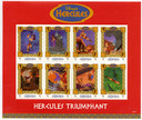 MDS327C - 1998 Disney's Hercules, Mint, Sheet of 8 Stamps, Grenada