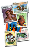 M8476 - Burkina Faso, 50 Different Stamps